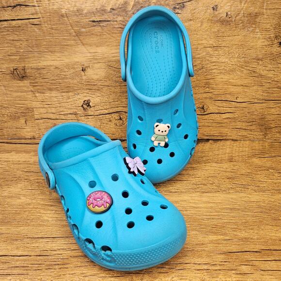 Crocs Classsic clogs blue Torquoise size 13 - Picture 1 of 12